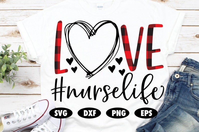 Free Free 223 Love Svg Nurse SVG PNG EPS DXF File