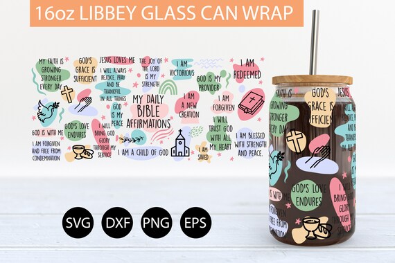 Loves Jesus and America Libbey Glass Tumbler Loves Jesus and America Libbey Glass Tumbler