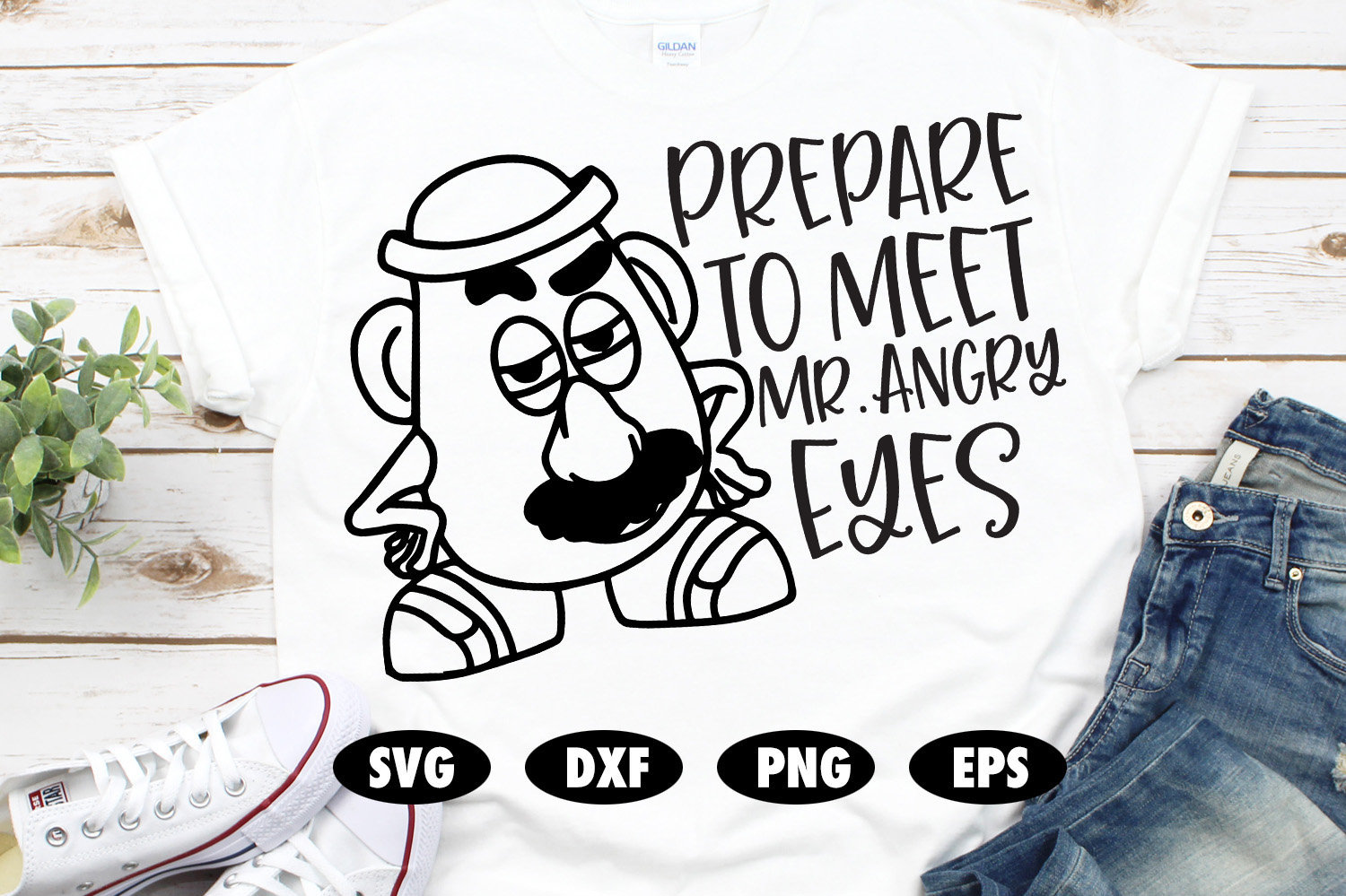 Prepare to meet Mr Angry Eyes SVG Toy Story SVG Mr Potato Etsy