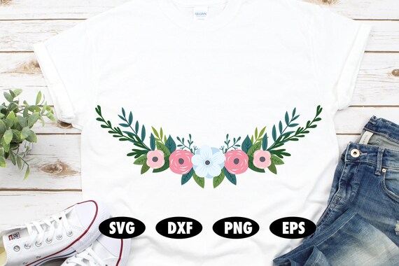 Free Free 51 Half Flower Wreath Svg SVG PNG EPS DXF File