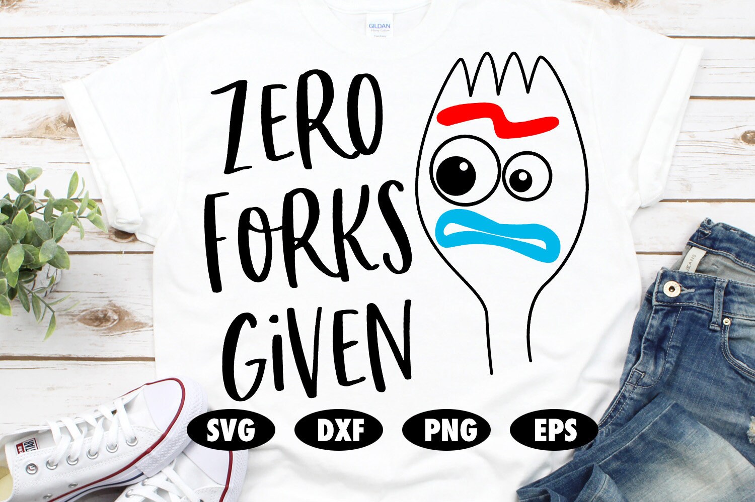 Zero forks given SVG Forky svg Funny svg Toy Story SVG Etsy