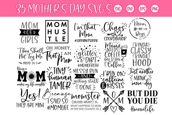 Mom svg bundle, Funny mom quotes svg, Mother svg bundle, Mummy svg, Mother svg, Quotes svg, Sayings svg, Mothers day svg, Svg bundle