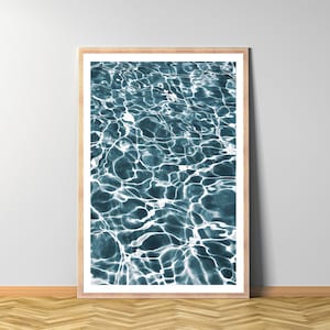Water Photography, Printable Water Poster, Ice Berg Club Sydney, Swimming Pool Print, Bathing Pool, Pool Photography, Digital Download