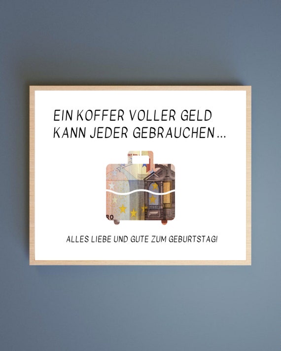 koffer verschenken