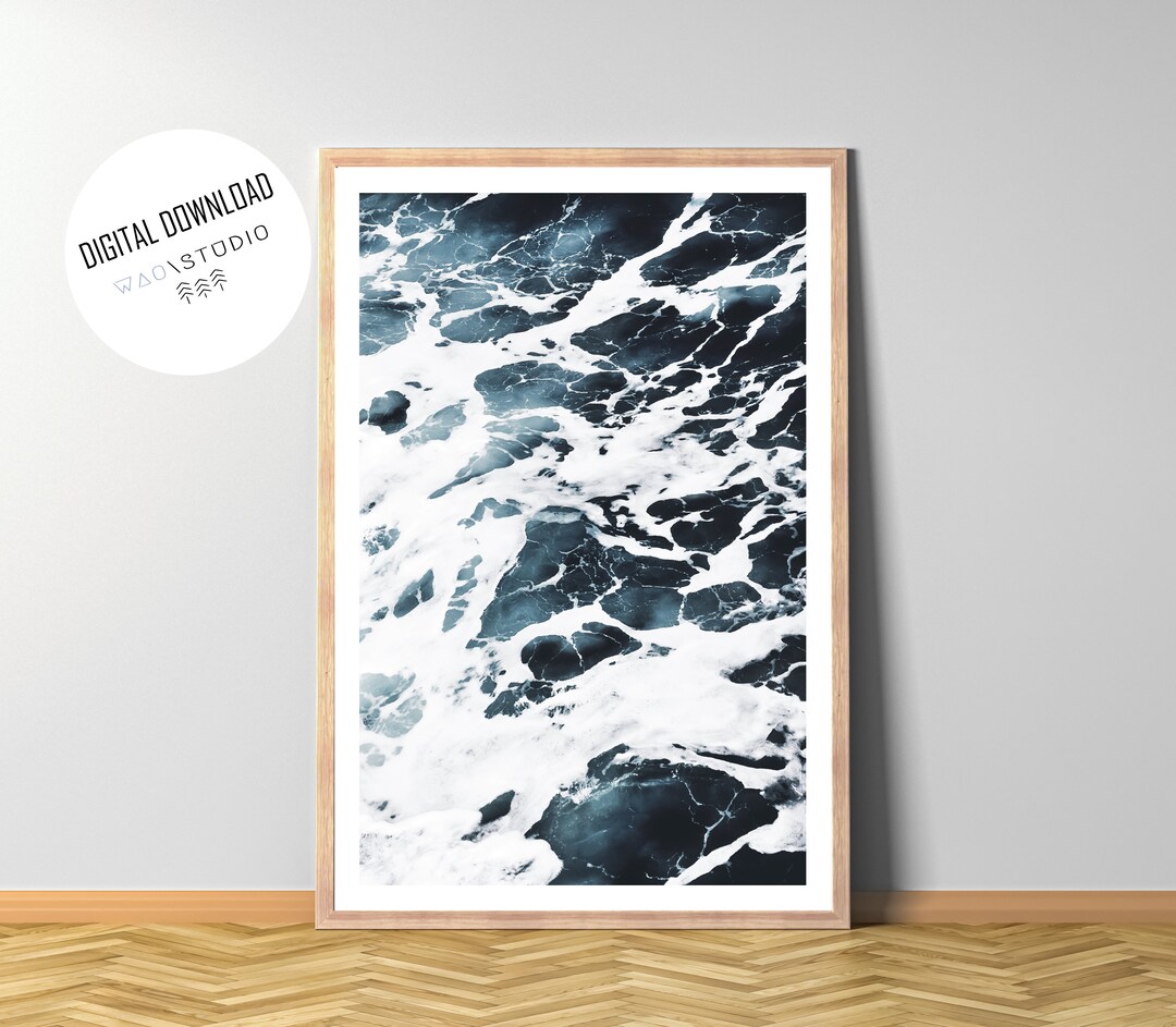 Water Photography, Printable Water Poster, Ice Berg Club Sydney ...