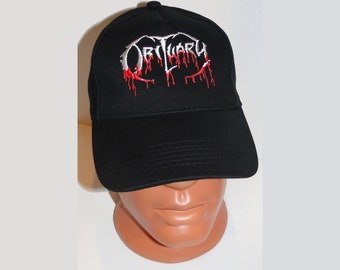 SLAYER Old Logo black cap hat NEW embroidered thrash metal