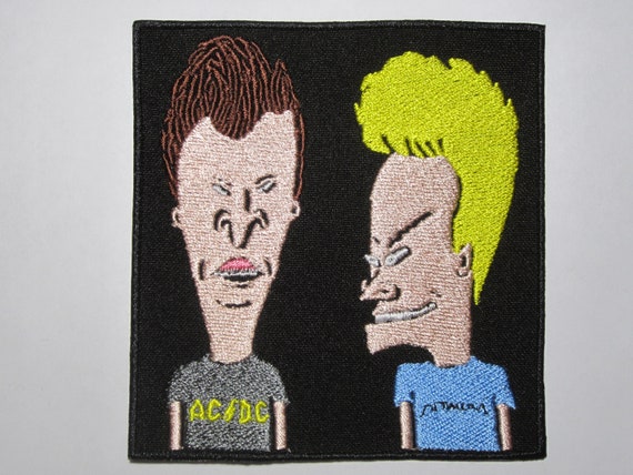 BEAVIS and BUTT-HEAD patch embroidered new