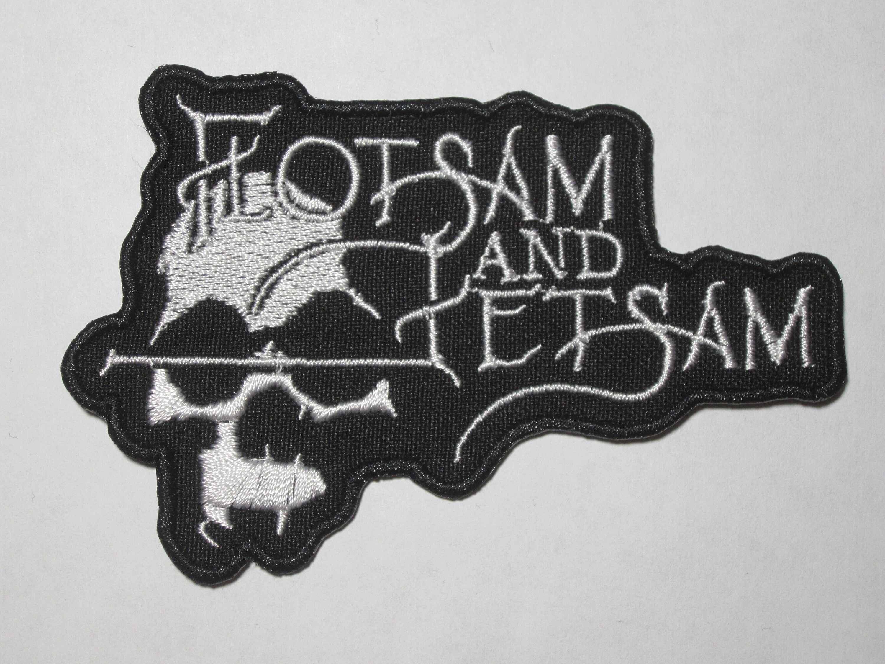 FLOTSAM AND JETSAM patch embroidered new Etsy