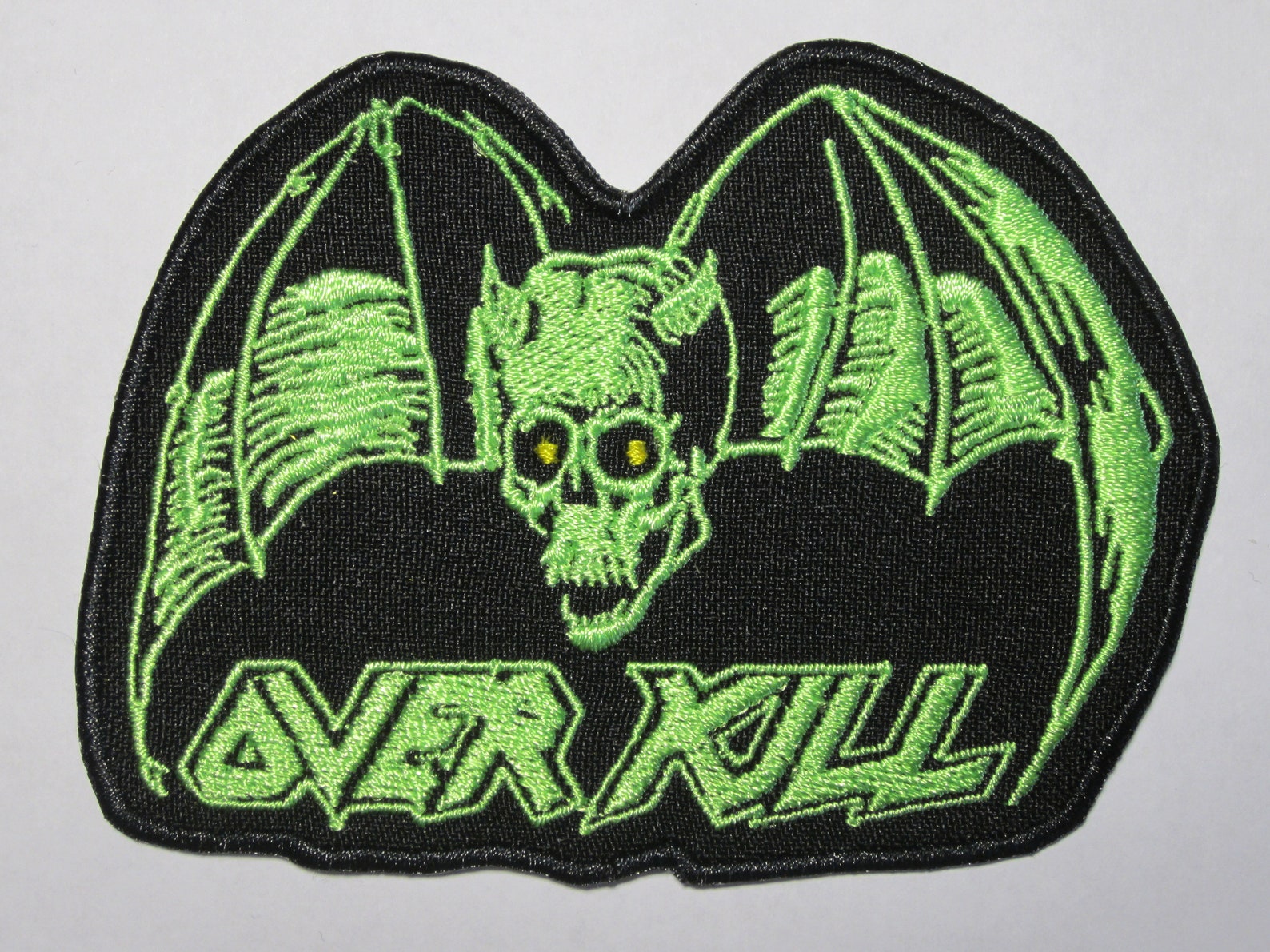 OVERKILL patch embroidered new | Etsy