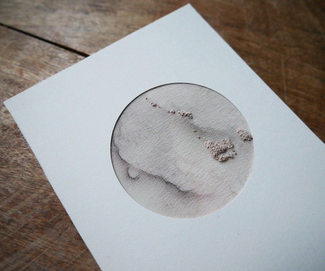 Virgo Carte Brodée A6