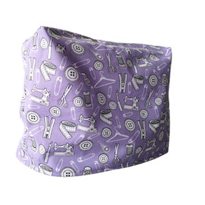 Sewing Machine Dust Cover Storage Cover for Most Basic Standard Machines Purple Sewing Accessories Fabric