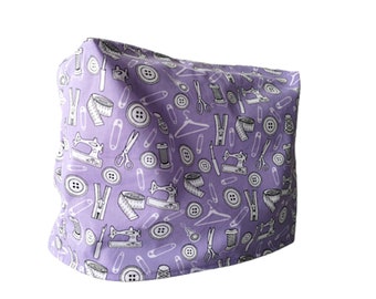 Sewing Machine Dust Cover Storage Cover for Most Basic Standard Machines Purple Sewing Accessories Fabric