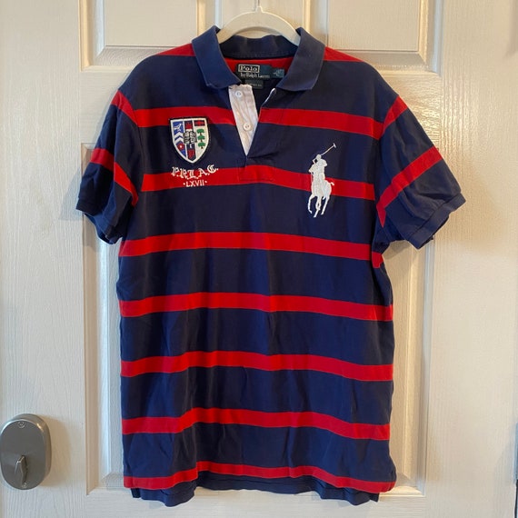 90s Polo Ralph Lauren striped polo - image 4