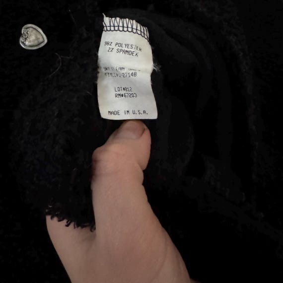 90s “BAD” Body Action Design Button Front Cardigan - image 5