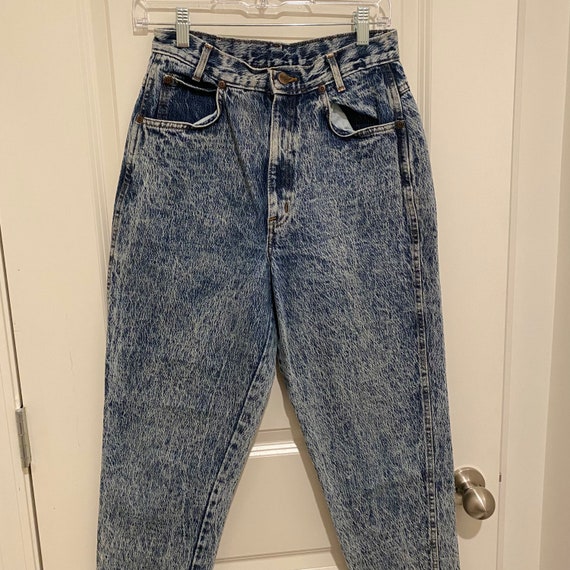 Vintage Chic acid wash mom jeans - image 3