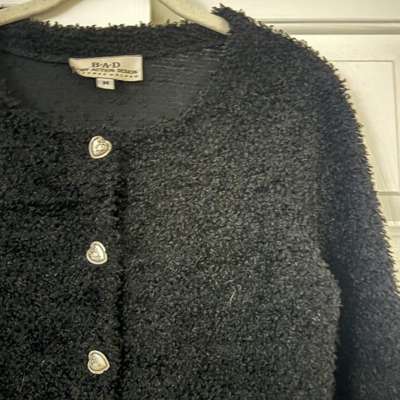 90s “BAD” Body Action Design Button Front Cardigan - image 2