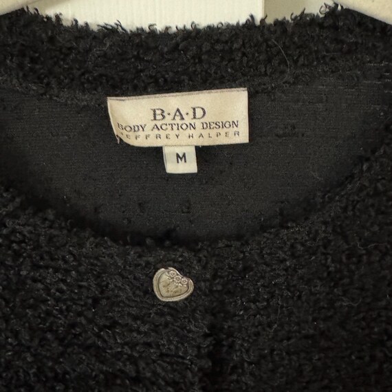 90s “BAD” Body Action Design Button Front Cardigan - image 4