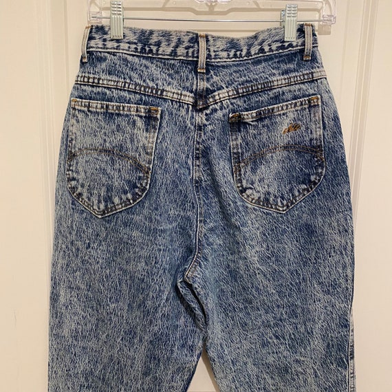 Vintage Chic acid wash mom jeans - image 4