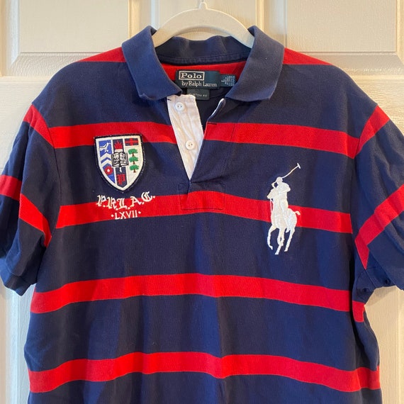 90s Polo Ralph Lauren striped polo - image 3