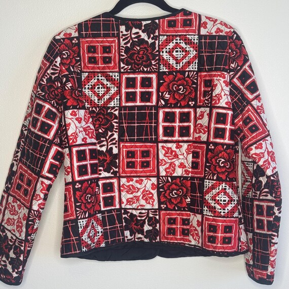 Vintage 90s Silkland patchwork jacket - image 5