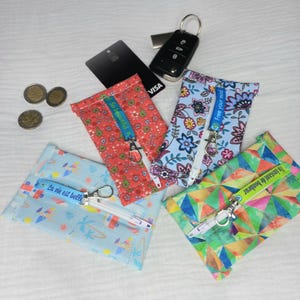 Porte monnaie, porte carte, porte clés