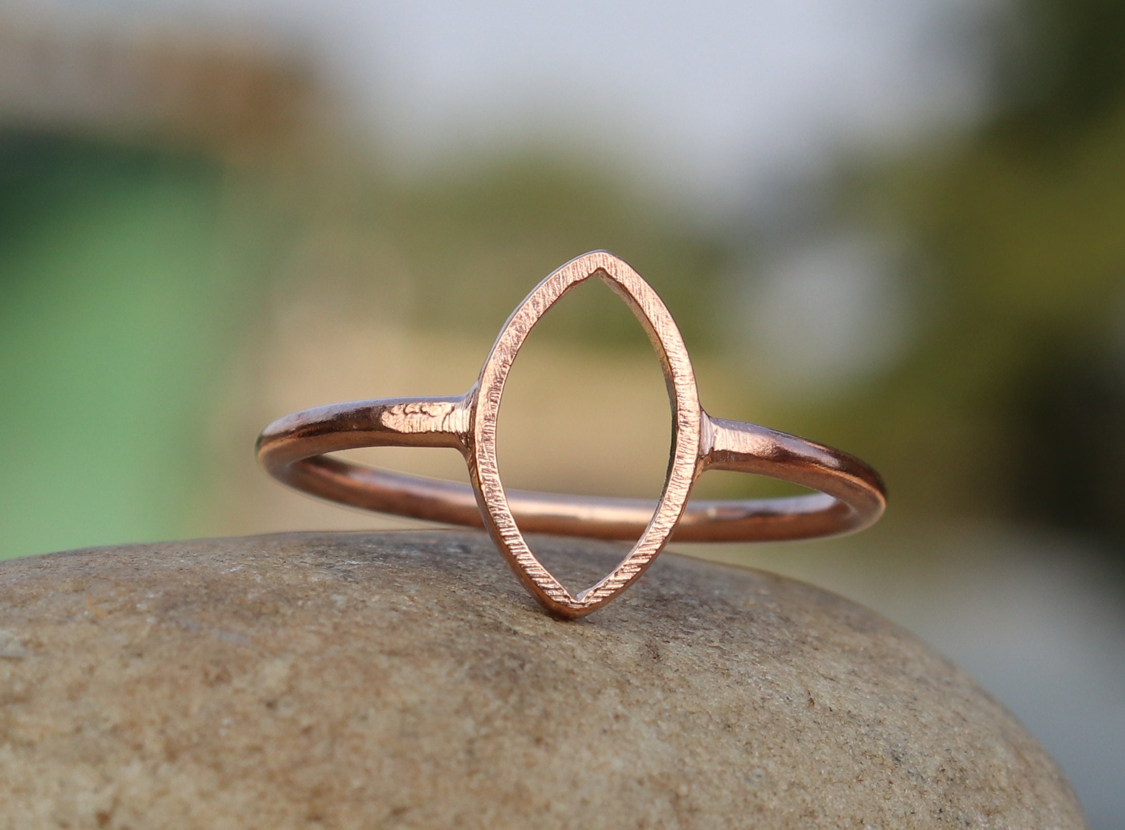 Simple gold 2024 ring without stone