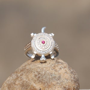 925 Sterling Silver Ring - Turtle Ring - Silver Ring - Silver Jewelry - Turtle Design Ring - Handmade Silver Ring - Unique Silver Ring