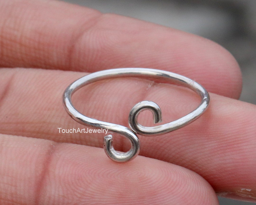 925 Sterling Silver Ring - Simple Ring - Simple Jewelry - Without Stone ...