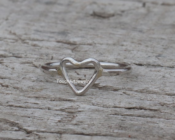 925 Sterling Silver Ring - Simple Ring - Simple Jewelry - Without