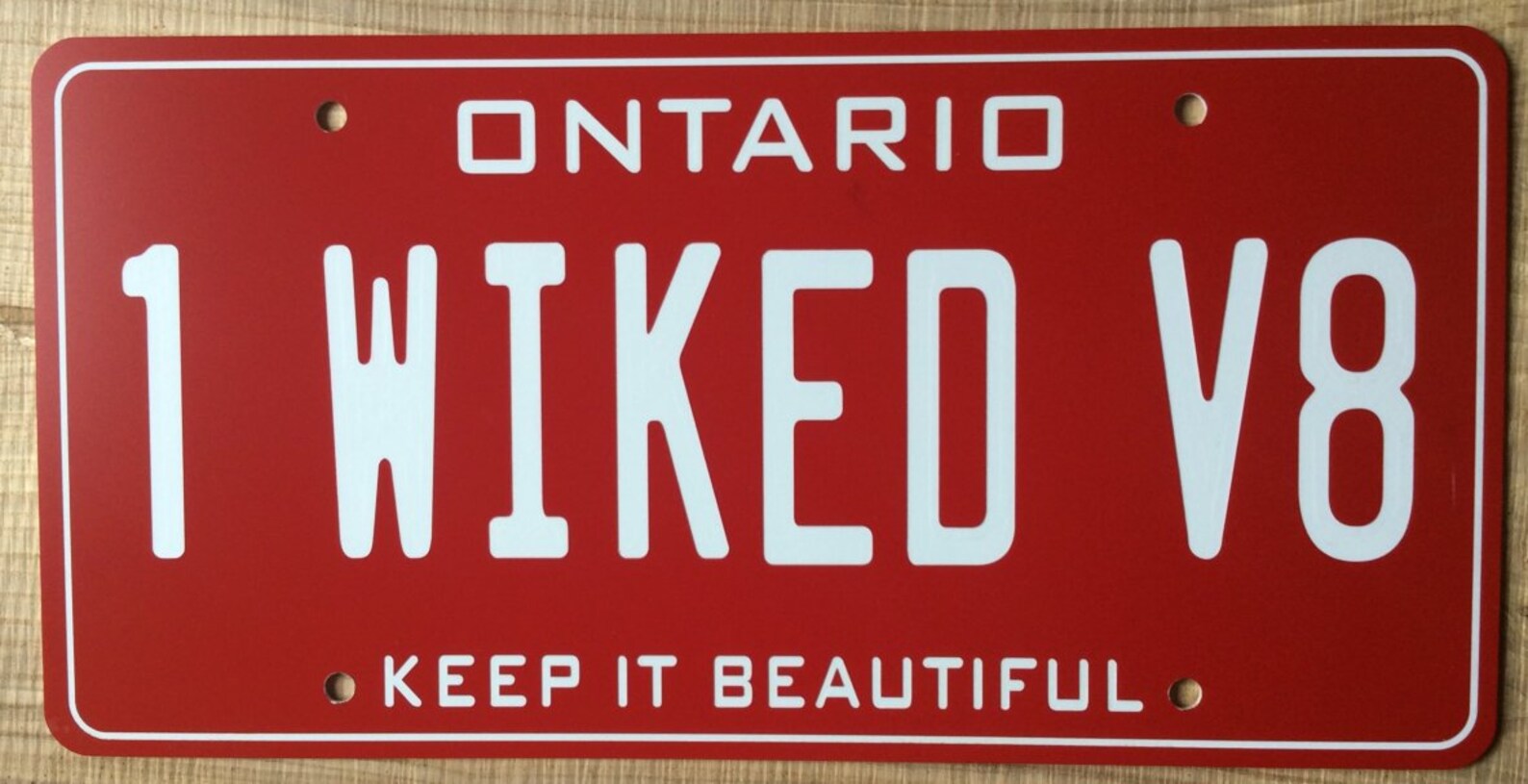 Custom Engraved Novelty Ontario Licence Plates Etsy