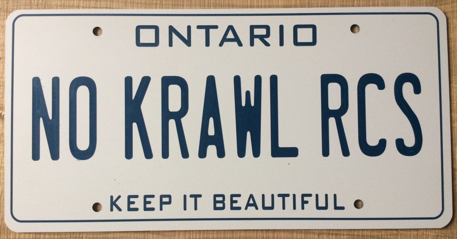 Custom Engraved Novelty Ontario Licence Plates Etsy