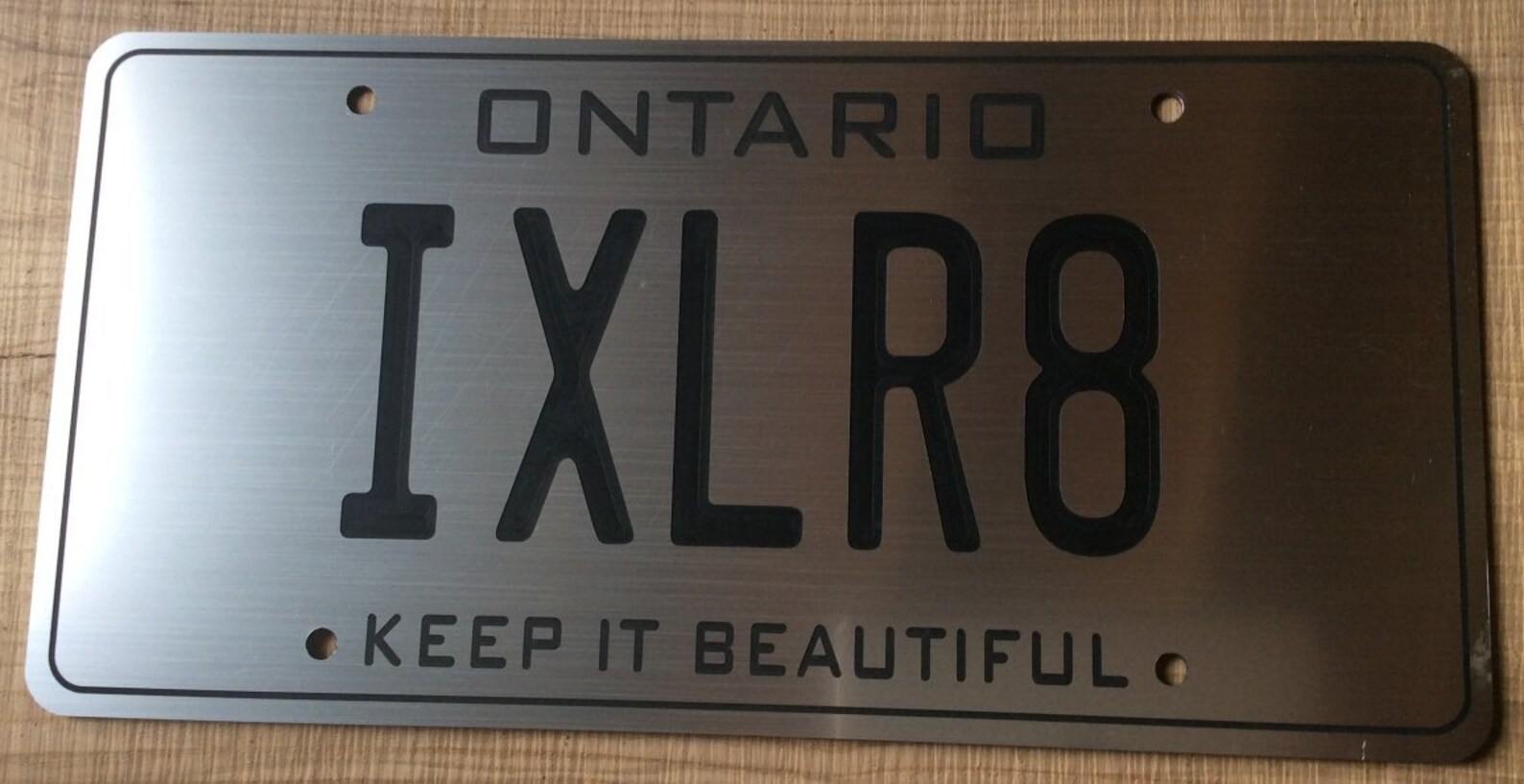 Custom Engraved Novelty Ontario Licence Plates Etsy