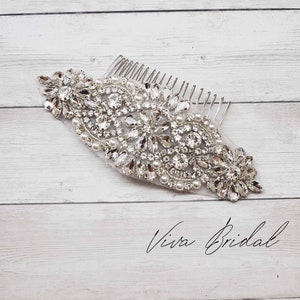 Wedding Bridal Comb, Rhinestone Comb, Bridal Comb Crystal, Wedding Crystal Hair Comb,  Vintage Crystal Comb