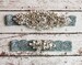 Wedding Garter, Bridal Garter,Dusty Blue w/ Sage Bridal Garter, Dusty Blue w/ Sage Lace, Silver Crystal Garter Set, Bridal Garter Set