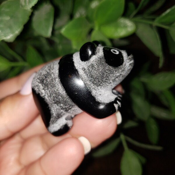 Crystal Panda Bear Etsy