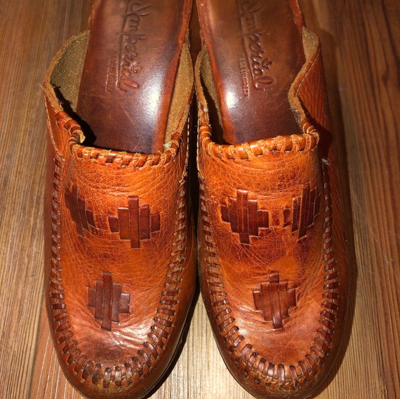 Vintage 1970s Platform Mules