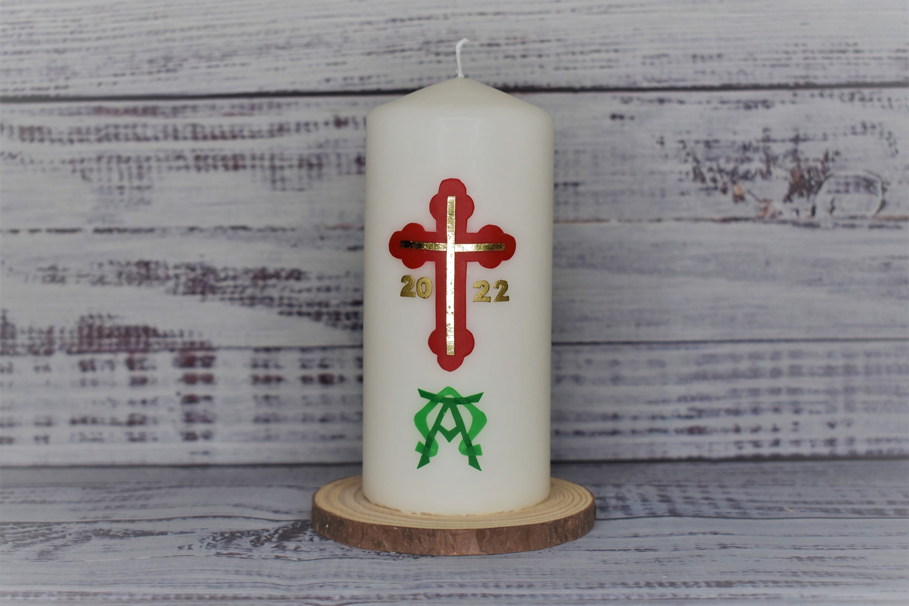 Christmas Worship Candles 2022 Paschal Candle Catholic Easter 2022 | Etsy Uk