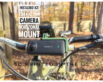 Soporte horizontal para Insta360 x2, x3 o x4