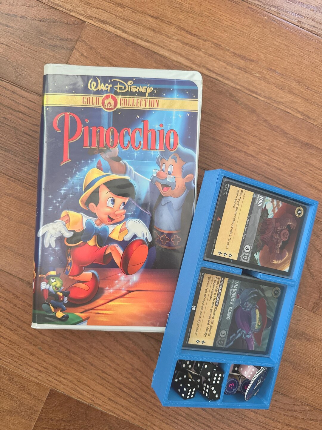 VHS Trading Card Game Insert – 3D Printed Deck Holder - Etsy