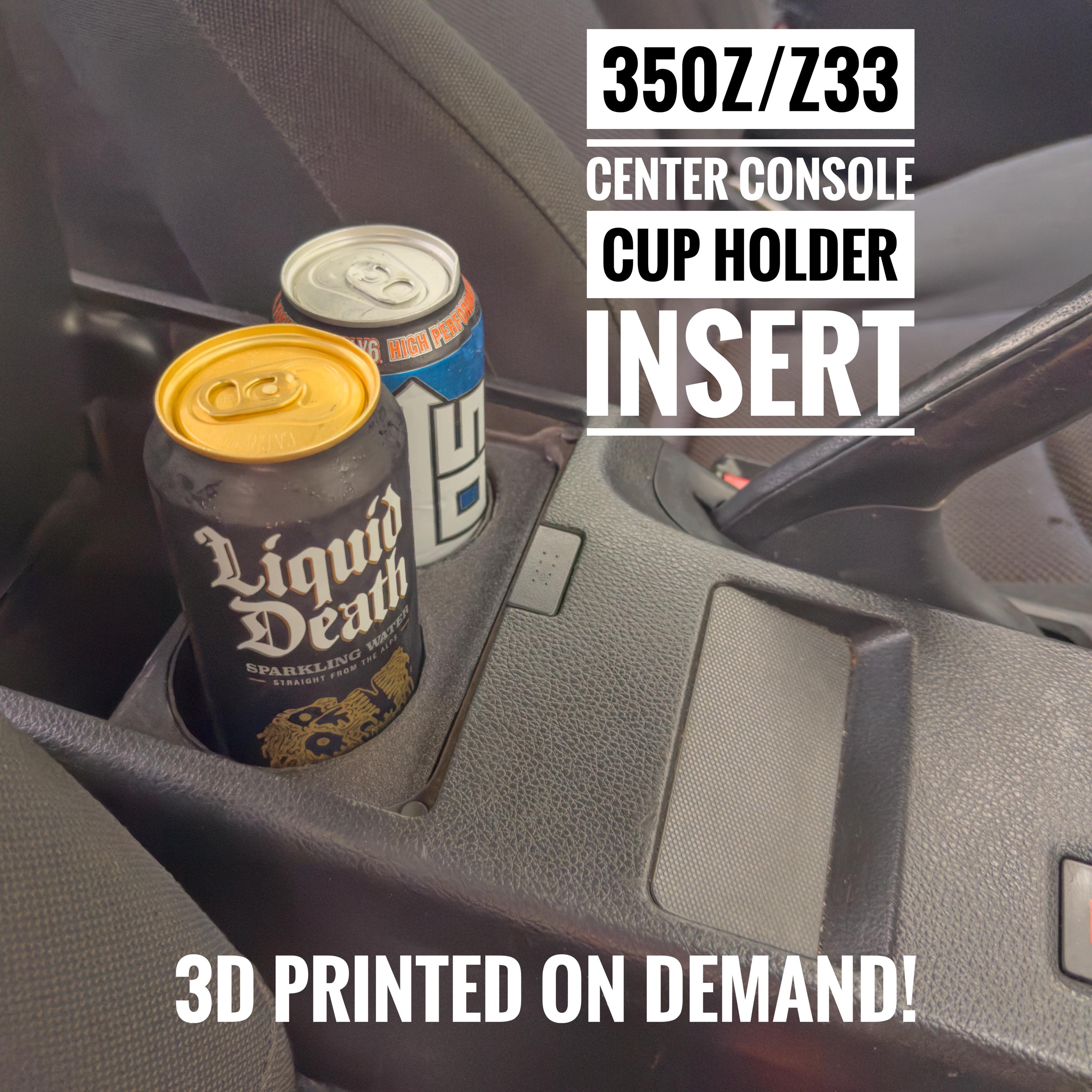Nissan 350z 2003-2008 Center Console Cupholders: Fits Hydroflask