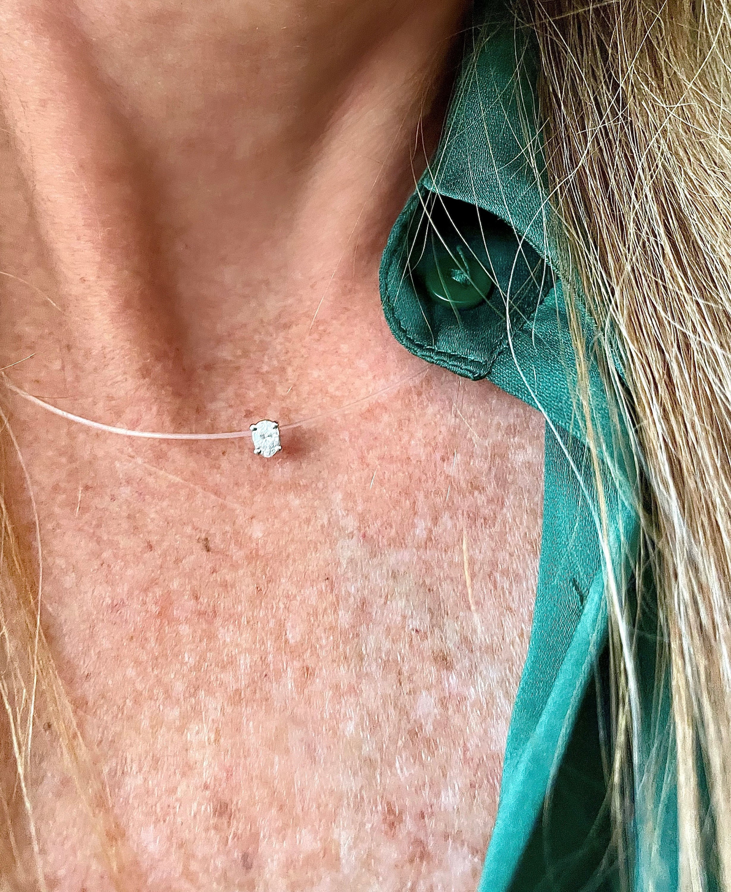Floating Necklace Invisible Necklace 