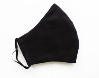100% Cotton Handcrafted Face Mask With Breathable Polyproylene Layer Washable Reusable Multiple Colours