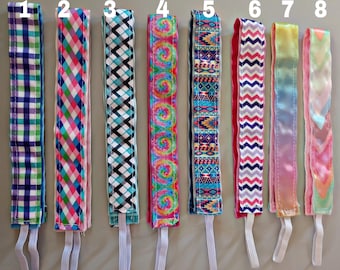 gemusterten rutschfesten Stirnbändern