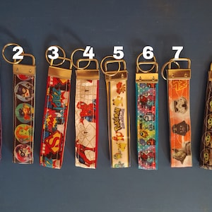 character key fob key chains