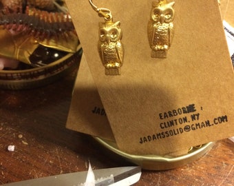 Novelty Earrings: Hoo