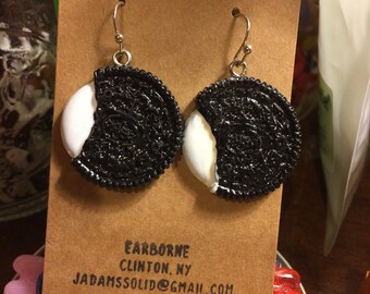 Novelty Earrings Cookie Earrings