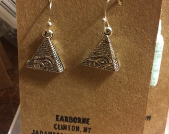 Novelty Earrings: Smile--it's the Nile!