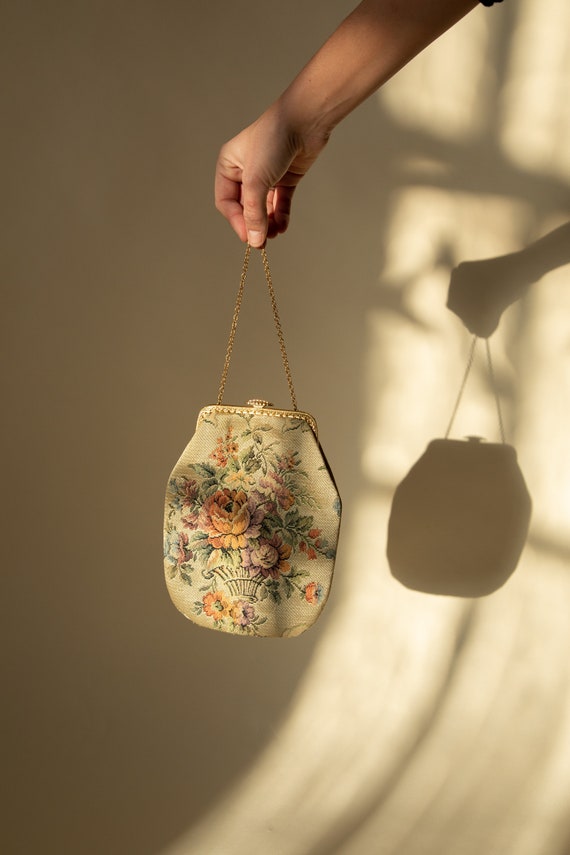 Vintage tapestry bag