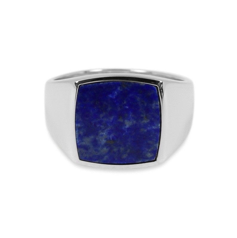 Details about Lapis Lazuli Men's ٍStatement Ring Silver Blue Stone Custom Signet Band Jewelry Details about Lapis Lazuli Men's ٍStatement Ring Silver Blue Stone Custom Signet Band Jewelry