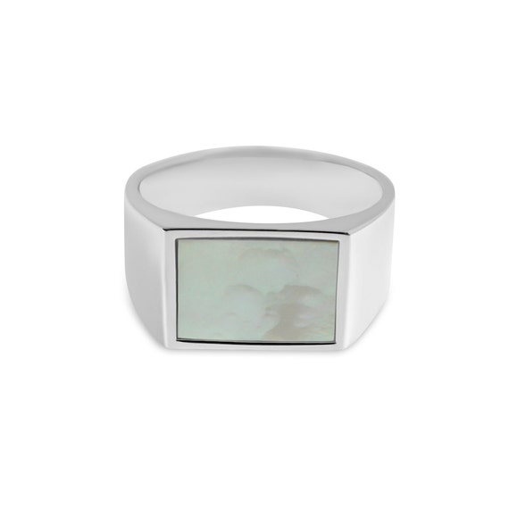 Mother of pearl men's jewelry discount